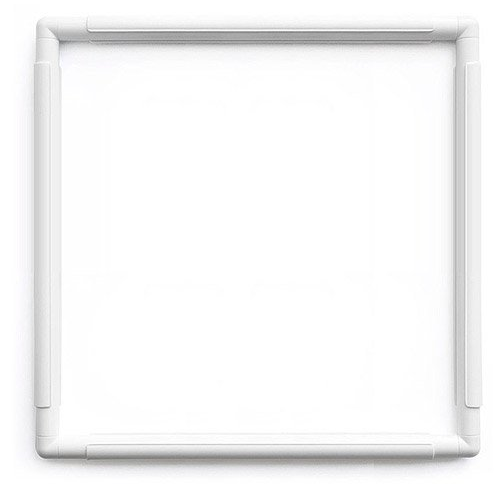 BASTIDOR TUBULAR BLANCO QUILTING 43CM X 43CM